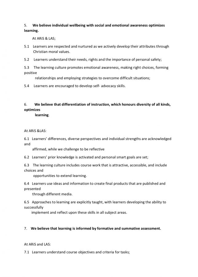 curriculum policy 3